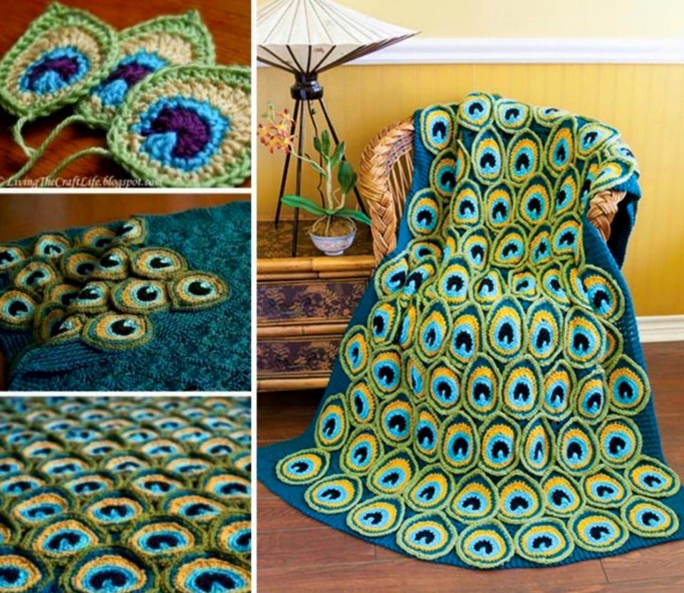 Peacock Feather Applique – Free Pattern & Video Tutorial