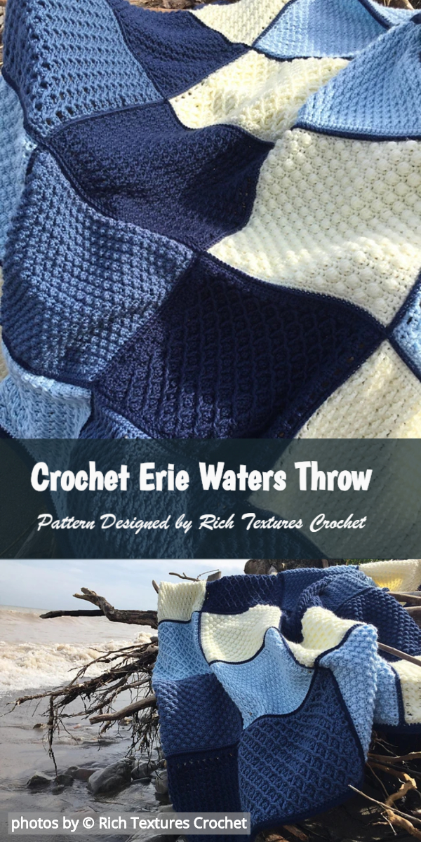 Erie Waters Throw Pattern Idea