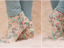 Crochet Caribbean Socks Pattern