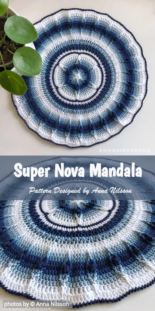 Super Nova Mandala Pattern