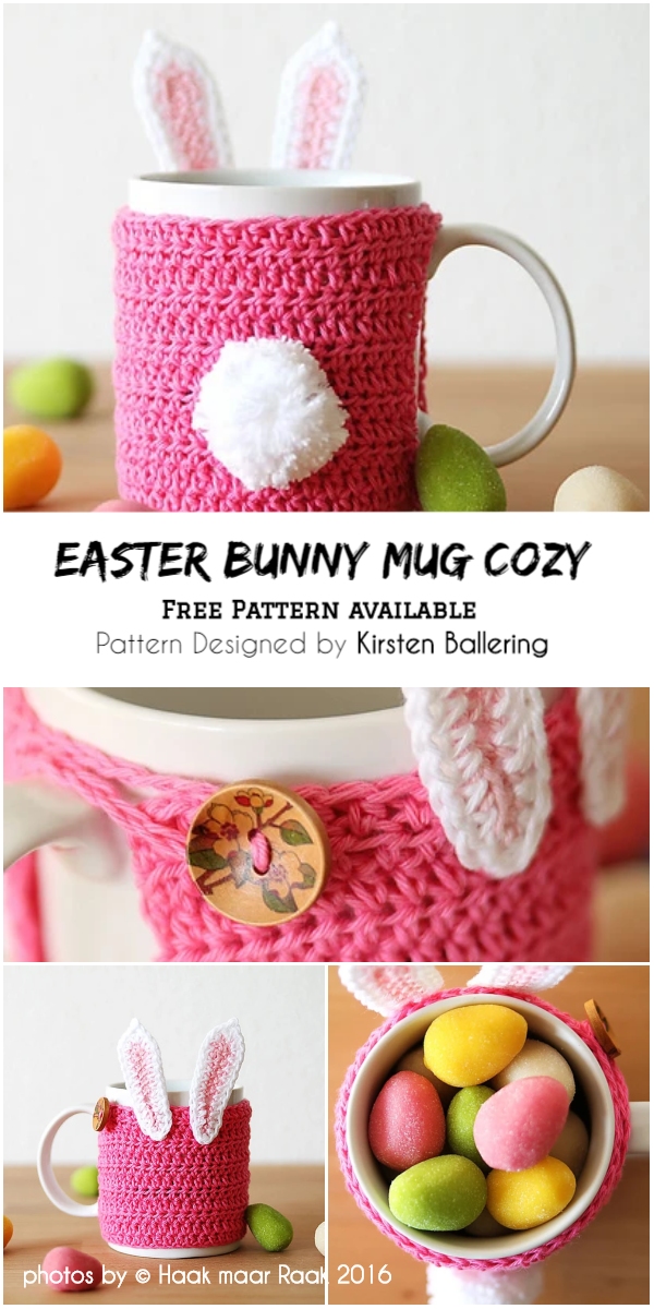 Crochet Easter Bunny Mug Pattern