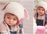 Sweet Bunny Hat Crochet Pattern