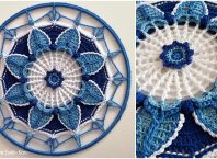 Crochet Crystal Cold Silence Mandala