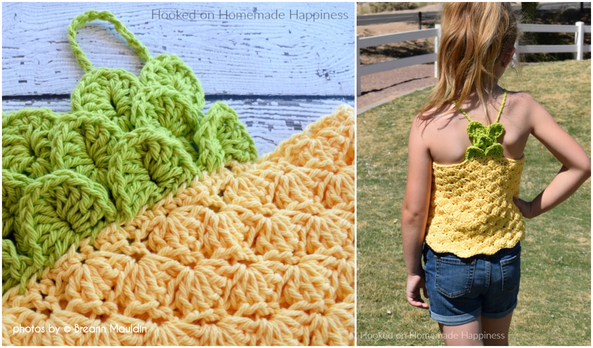 Crochet Pineapple Tank Top