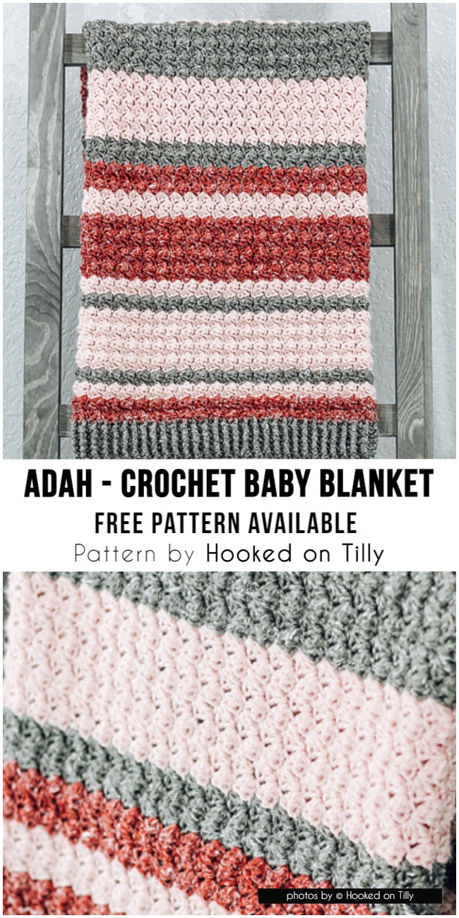 Adah - Crochet Baby Blanket Pattern