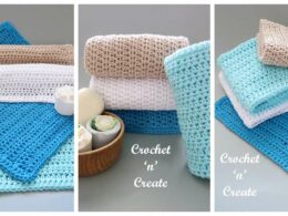 Simple Easy Washcloth Collage