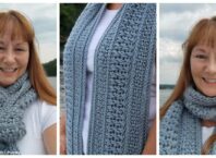 Button Bay Scarf Collage