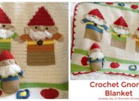 Gnome Crochet Blanket Banner
